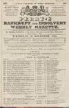 Perry's Bankrupt Gazette Thursday 25 December 1828 Page 1