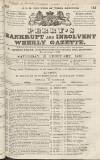 Perry's Bankrupt Gazette Saturday 21 February 1829 Page 1