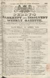 Perry's Bankrupt Gazette Saturday 11 April 1829 Page 1