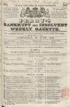 Perry's Bankrupt Gazette Monday 20 July 1829 Page 1