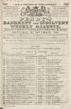 Perry's Bankrupt Gazette Saturday 28 November 1829 Page 1