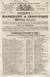 Perry's Bankrupt Gazette Saturday 09 January 1830 Page 1