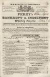 Perry's Bankrupt Gazette Saturday 16 January 1830 Page 1