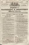 Perry's Bankrupt Gazette Saturday 20 February 1830 Page 1