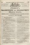 Perry's Bankrupt Gazette Saturday 12 June 1830 Page 1
