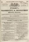 Perry's Bankrupt Gazette Saturday 09 October 1830 Page 1