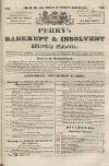 Perry's Bankrupt Gazette Saturday 06 November 1830 Page 1