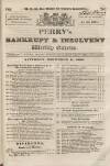 Perry's Bankrupt Gazette Saturday 11 December 1830 Page 1
