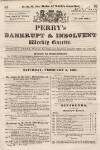 Perry's Bankrupt Gazette Saturday 05 February 1831 Page 1