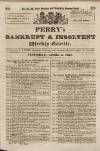 Perry's Bankrupt Gazette Saturday 02 April 1831 Page 1