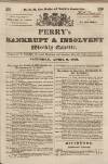 Perry's Bankrupt Gazette Saturday 09 April 1831 Page 1