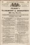 Perry's Bankrupt Gazette Saturday 07 May 1831 Page 1