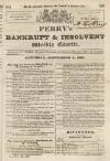 Perry's Bankrupt Gazette Saturday 03 September 1831 Page 1