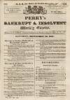 Perry's Bankrupt Gazette Saturday 10 September 1831 Page 1