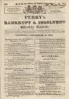 Perry's Bankrupt Gazette Saturday 17 September 1831 Page 1