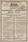 Perry's Bankrupt Gazette Saturday 15 October 1831 Page 1