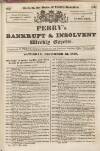 Perry's Bankrupt Gazette Saturday 31 December 1831 Page 1