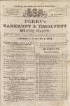 Perry's Bankrupt Gazette Saturday 07 January 1832 Page 1