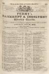 Perry's Bankrupt Gazette Saturday 26 May 1832 Page 1