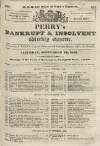 Perry's Bankrupt Gazette Saturday 29 September 1832 Page 1