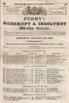 Perry's Bankrupt Gazette Saturday 26 January 1833 Page 1