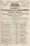 Perry's Bankrupt Gazette Saturday 09 March 1833 Page 1