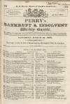 Perry's Bankrupt Gazette Saturday 16 March 1833 Page 1