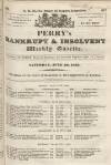 Perry's Bankrupt Gazette Saturday 29 June 1833 Page 1