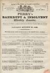 Perry's Bankrupt Gazette Saturday 26 October 1833 Page 1