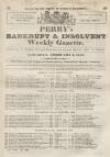 Perry's Bankrupt Gazette Saturday 01 February 1834 Page 1