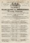 Perry's Bankrupt Gazette Saturday 22 February 1834 Page 1