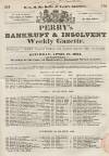 Perry's Bankrupt Gazette Saturday 19 April 1834 Page 1