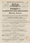 Perry's Bankrupt Gazette Saturday 04 October 1834 Page 1