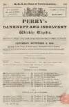 Perry's Bankrupt Gazette Saturday 08 November 1834 Page 1