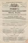 Perry's Bankrupt Gazette Saturday 03 January 1835 Page 1