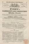 Perry's Bankrupt Gazette Saturday 17 January 1835 Page 1