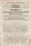 Perry's Bankrupt Gazette Saturday 31 January 1835 Page 1