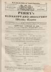 Perry's Bankrupt Gazette Saturday 30 January 1836 Page 1