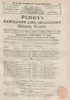 Perry's Bankrupt Gazette Saturday 13 February 1836 Page 1