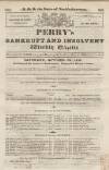 Perry's Bankrupt Gazette Saturday 29 October 1836 Page 1