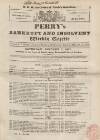 Perry's Bankrupt Gazette Saturday 07 January 1837 Page 1