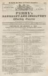 Perry's Bankrupt Gazette Saturday 11 November 1837 Page 1