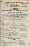 Perry's Bankrupt Gazette Saturday 08 September 1838 Page 1