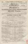 Perry's Bankrupt Gazette Saturday 23 March 1839 Page 1