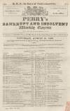 Perry's Bankrupt Gazette Saturday 15 August 1840 Page 1