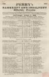 Perry's Bankrupt Gazette Saturday 17 April 1841 Page 1