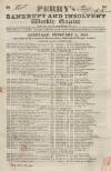 Perry's Bankrupt Gazette Saturday 04 February 1843 Page 1