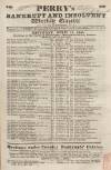 Perry's Bankrupt Gazette Saturday 15 April 1843 Page 1