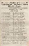 Perry's Bankrupt Gazette Saturday 03 June 1843 Page 1