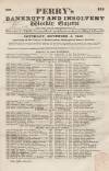 Perry's Bankrupt Gazette Saturday 04 November 1843 Page 1